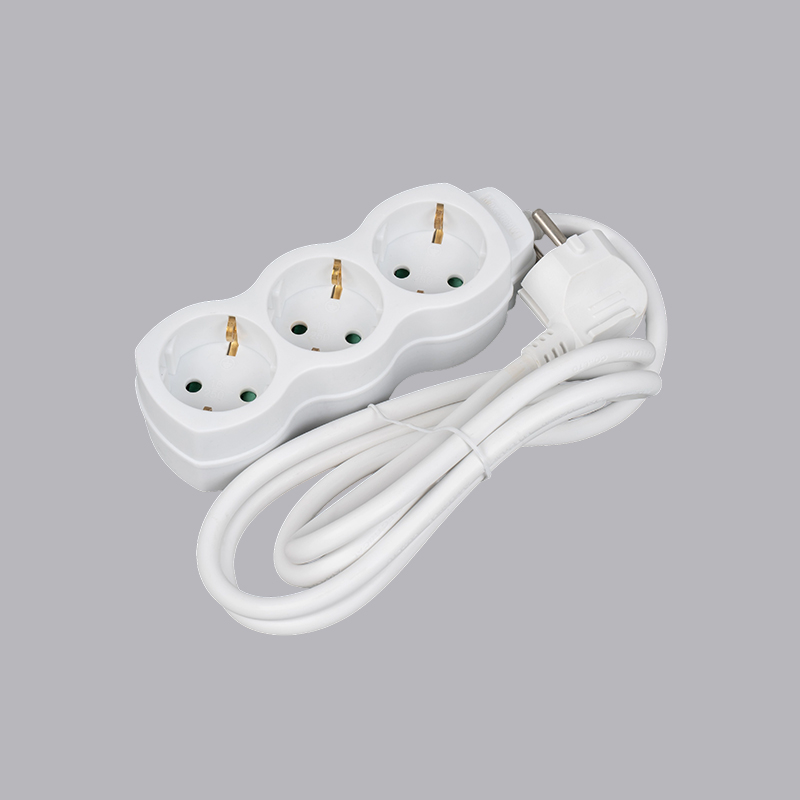 LOG-03 Ổ cắm điện 3 chiều hình quả bầu Đức