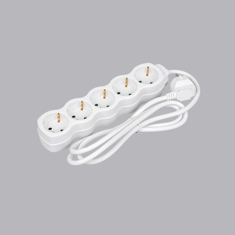 LOG-05 Ổ cắm điện 5 chiều hình bầu Đức kiểu Đức