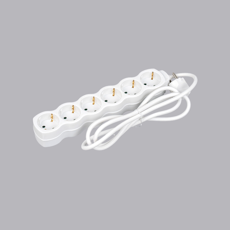 LOG-06 Ổ cắm điện 6 chiều hình bầu Đức kiểu Đức