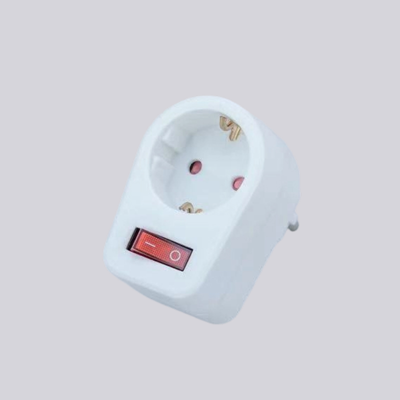 G01-01K phích cắm tròn loại một của Đức có bộ chuyển đổi